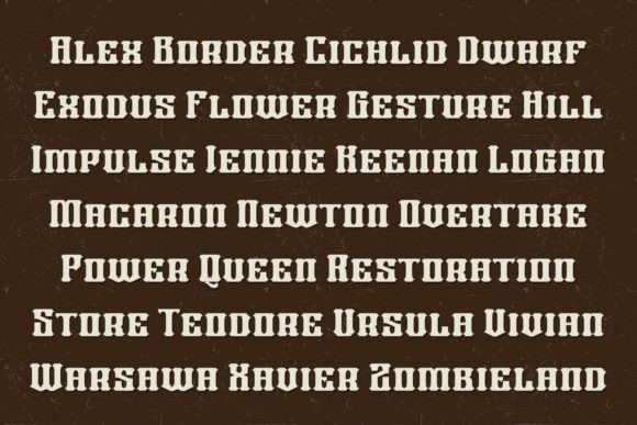 Carson Beer Font - Preview 4