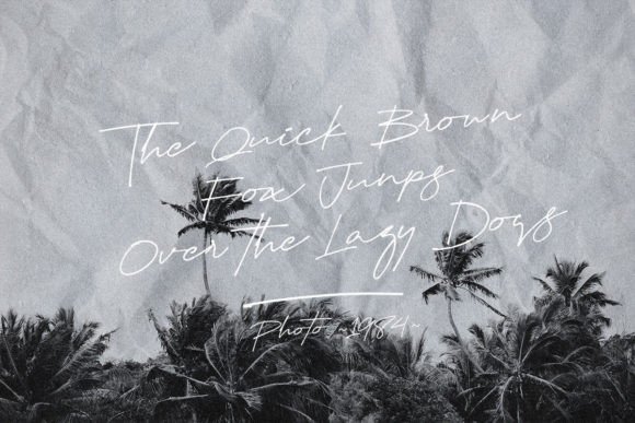 Creative Signature Font - Preview 4