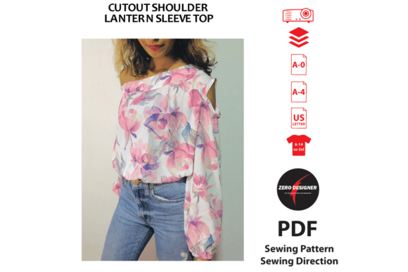 Cutout Shoulder Top