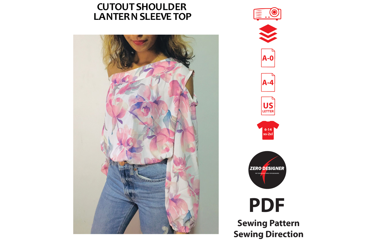 Cutout Shoulder Top