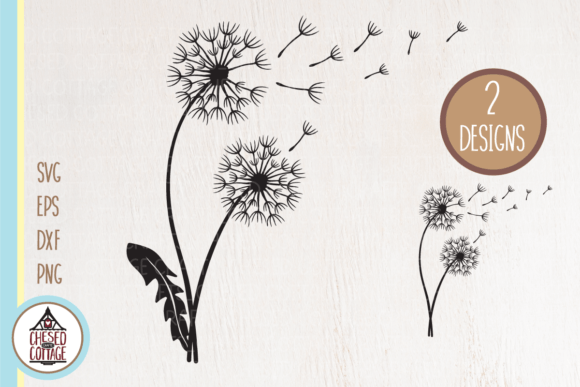 Dandelion SVG PNG Flower SVG