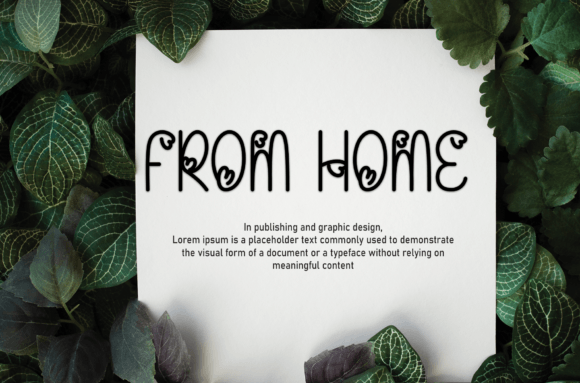 Decor Display Font - Preview 2