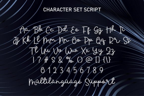 Dress Lines Duo Font - Preview 4