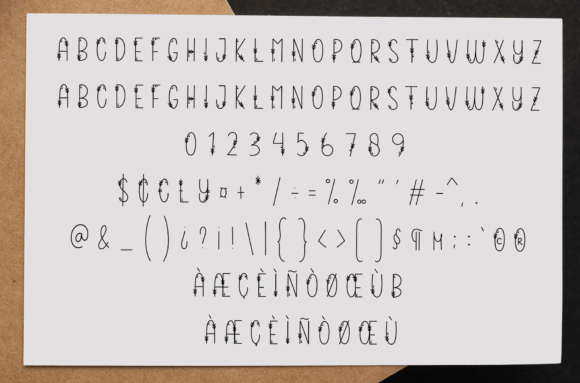 Floris Font - Preview 5