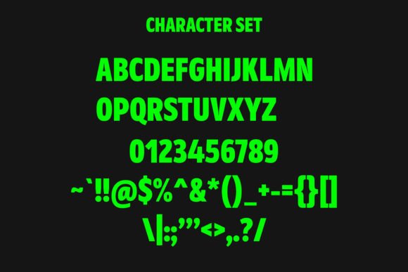 Goshco Font - Preview 6