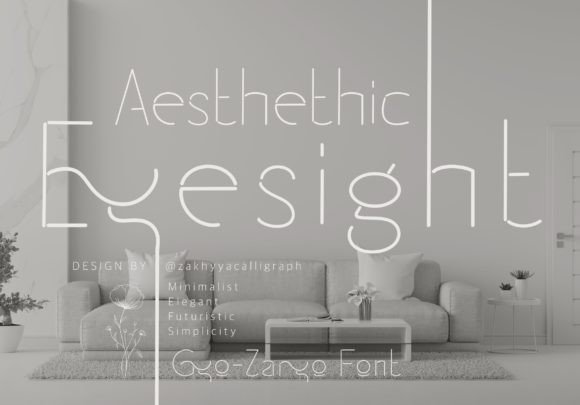 Gyo-zaryo Font - Preview 1