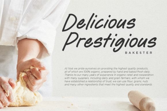 Harvest Cake Font PNG with transparent background - Preview 1