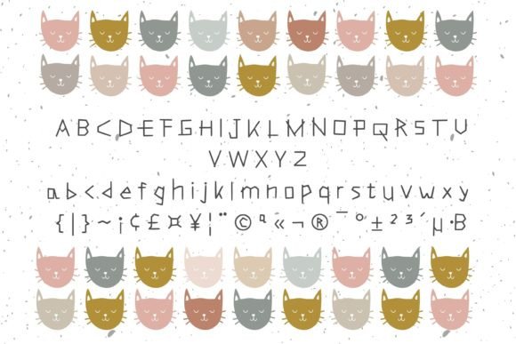Koyigellia Font PNG with transparent background - Preview 1