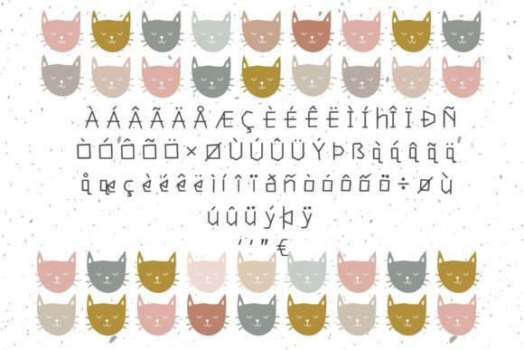 Koyigellia Font PNG with transparent background - Preview 3