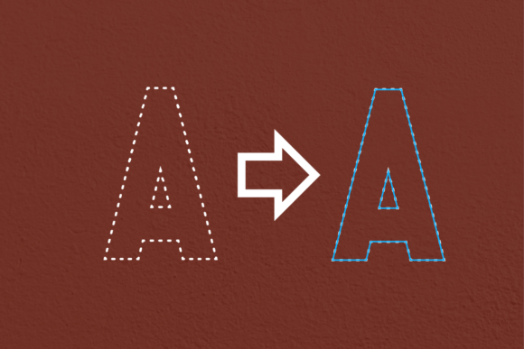 Panthera Education Strip Font PNG with transparent background - Preview 2