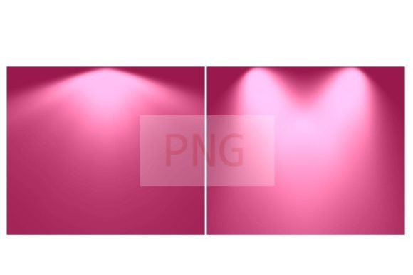 Pink Spotlights Background Aesthetic