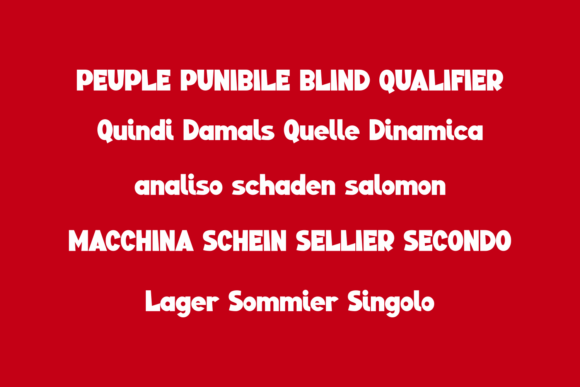 Relisto Font PNG with transparent background - Preview 2