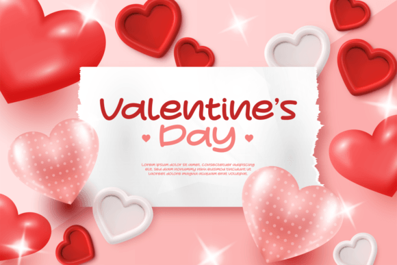 Romance Valentine Font PNG with transparent background - Preview 2