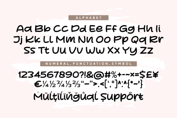 Romance Valentine Font PNG with transparent background - Preview 5