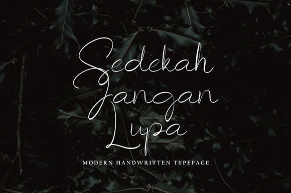Saborasa Font PNG with transparent background - Preview 3