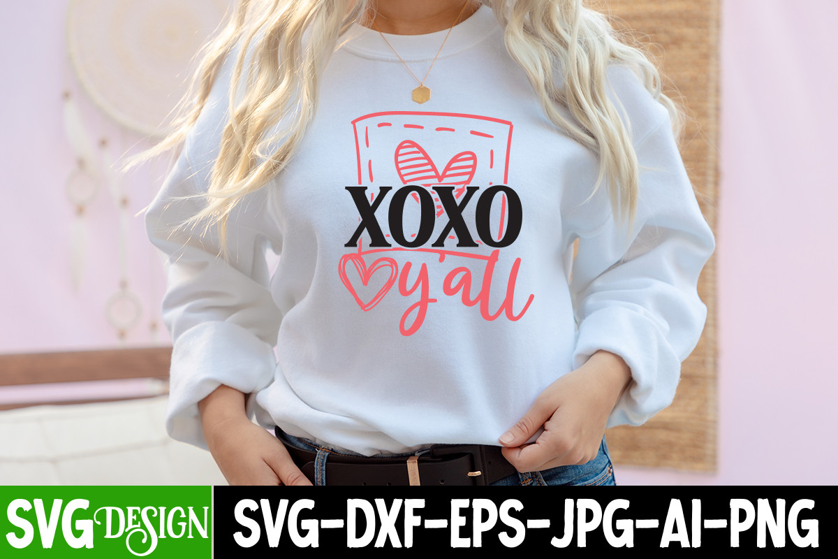 XOXO Y'all SVG Cut File Graphic by ranacreative51 · Creative Fabrica