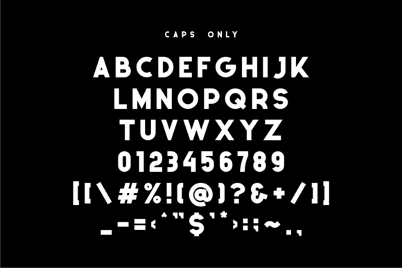De Awesome Font - Preview 2
