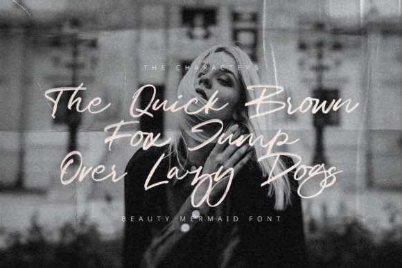 Beauty Mermaid Font - Preview 2