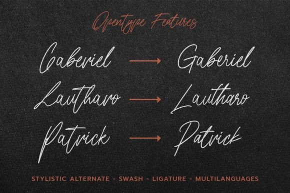 Dryink Sign Font - Preview 1