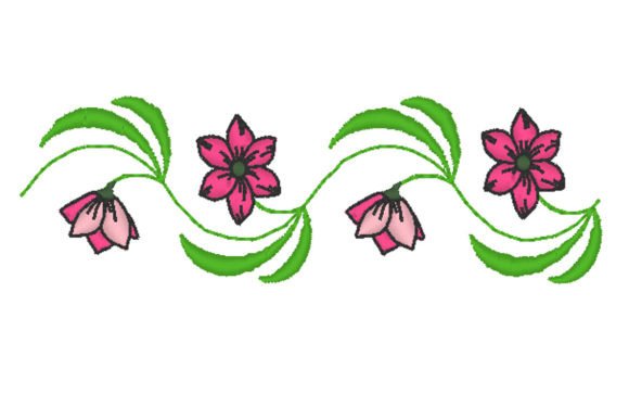 Floral Border