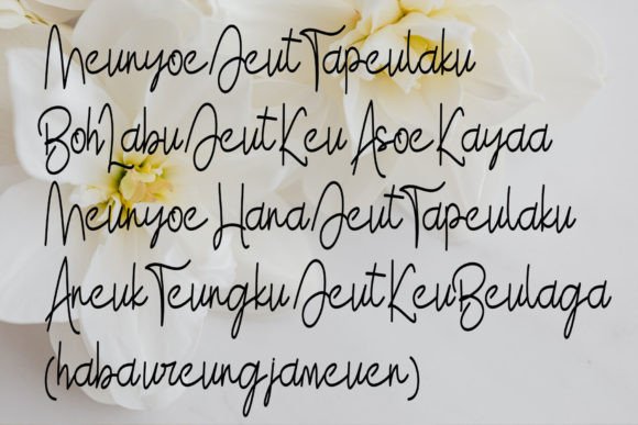 Gusokigoe Font - Preview 2
