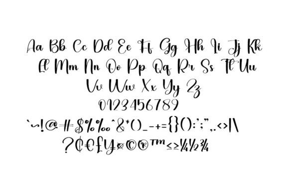 Handraw Font - Preview 3