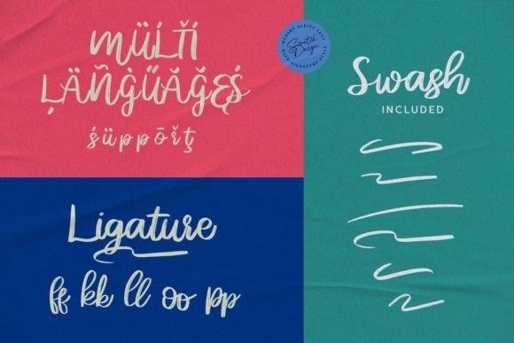 Mirya Pryka Font PNG with transparent background - Preview 5