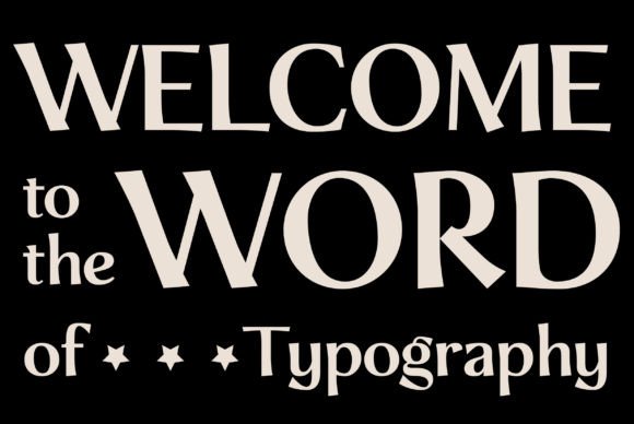 Mota Font font preview - 1