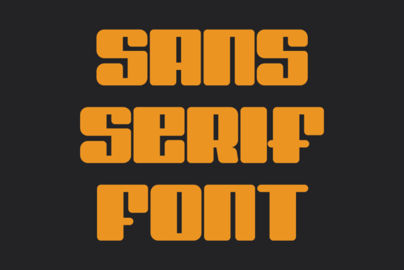 Noserif Requrek Font PNG with transparent background - Preview 1
