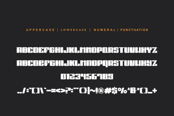 Noserif Requrek Font PNG with transparent background - Preview 5