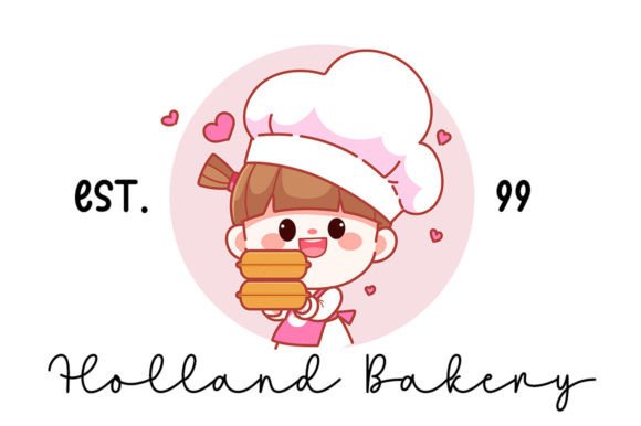 Rainbow Cupcake Duo Font PNG with transparent background - Preview 3