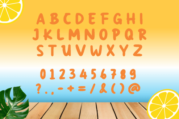Refresh Font font preview - 3