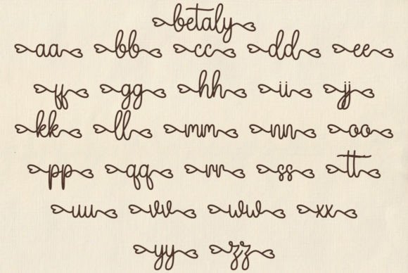 Betaly Font - Preview 6