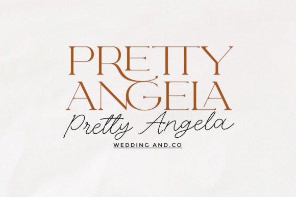 Angely Blooming Font - Preview 3