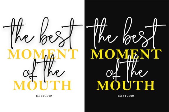 Anthela Font PNG with transparent background - Preview 1