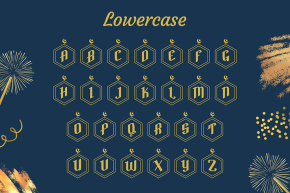 Arrafi Ramadan Monogram Font - Preview 5