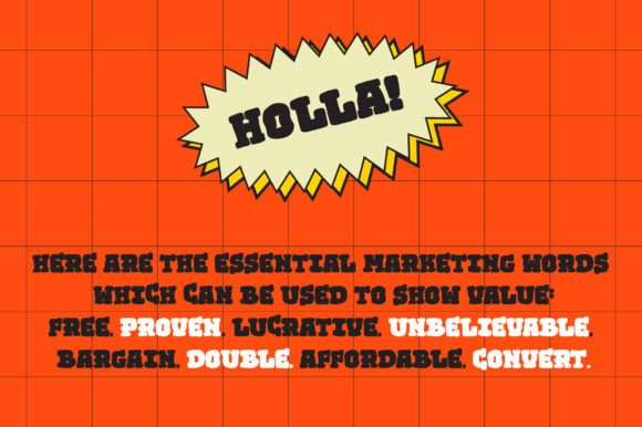 Blobie Font - Preview 1