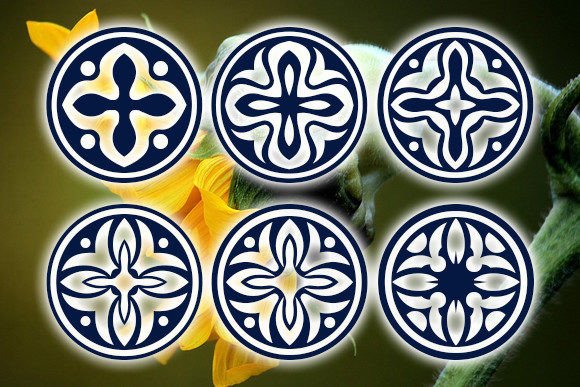 Circular Ornaments Font - Preview 1
