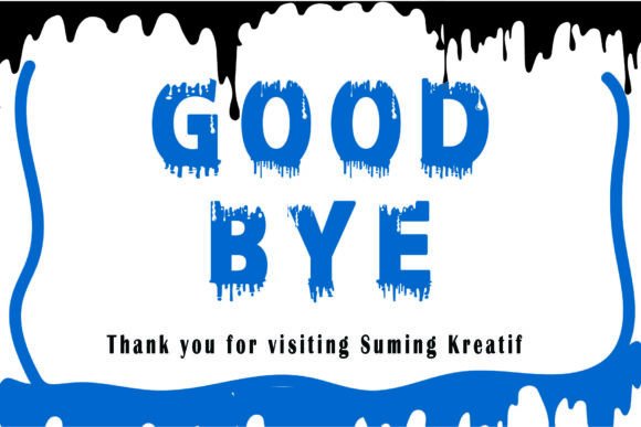 Drip Font - Preview 3