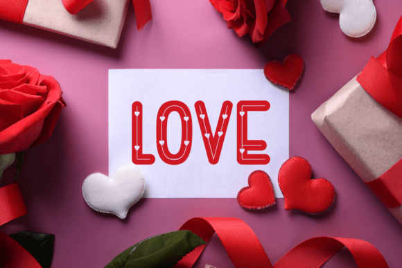 From Your Heart Font - Preview 2