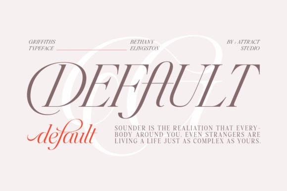 Griffiths Font - Preview 4