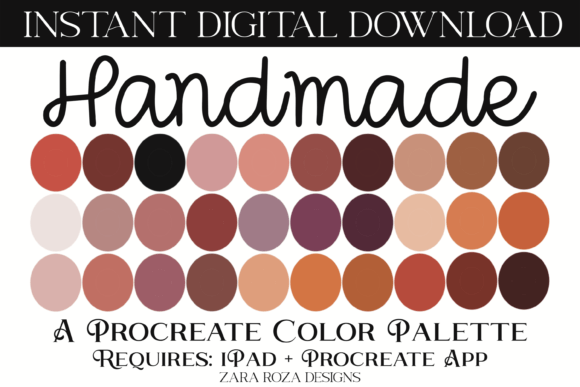 Handmade Procreate Color Palette