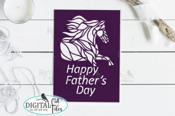 Happy Fathers Day Card Svg Diy Cut File