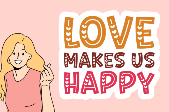 Happy Story Font - Preview 2