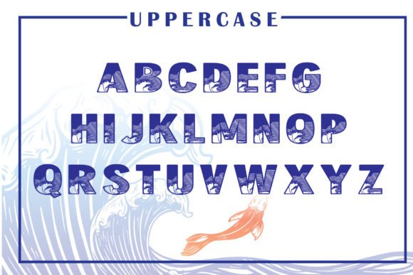 Heavy Waves Font - Preview 1