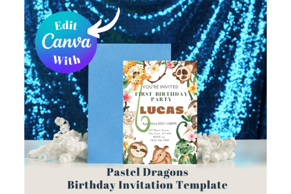 Kids Birthday Party Invitation Template