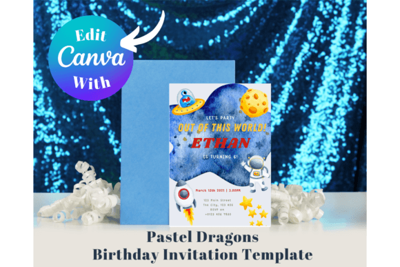 Kids Birthday Party Invitation Template