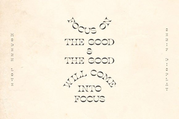 Modern Love Font font preview - 3