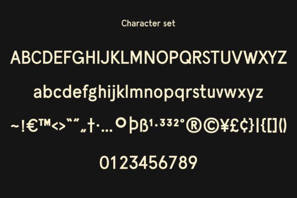 Paggu Font PNG with transparent background - Preview 6