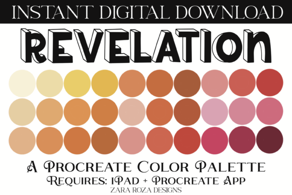 Revelation Procreate Color Palette